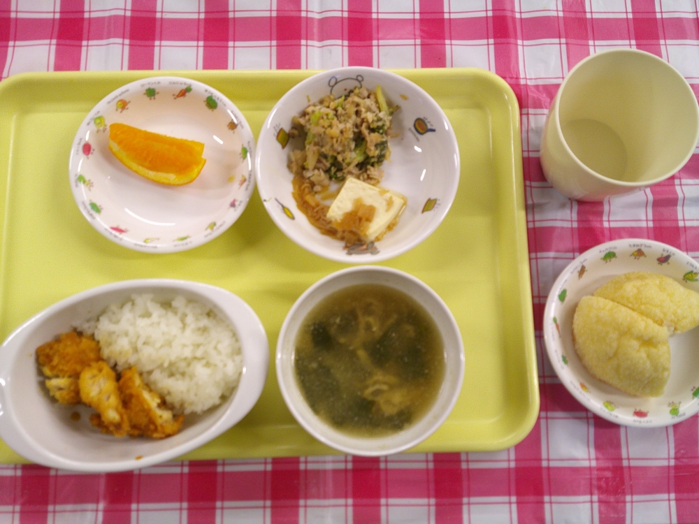 今日の給食はこちらをクリックしてください