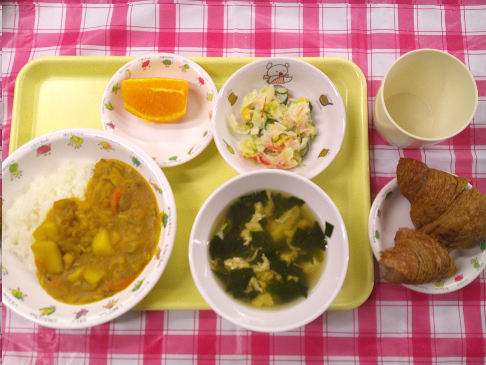 今日の給食はこちらをクリックしてください