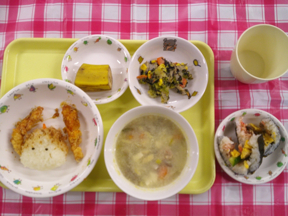 今日の給食はこちらをクリックしてください