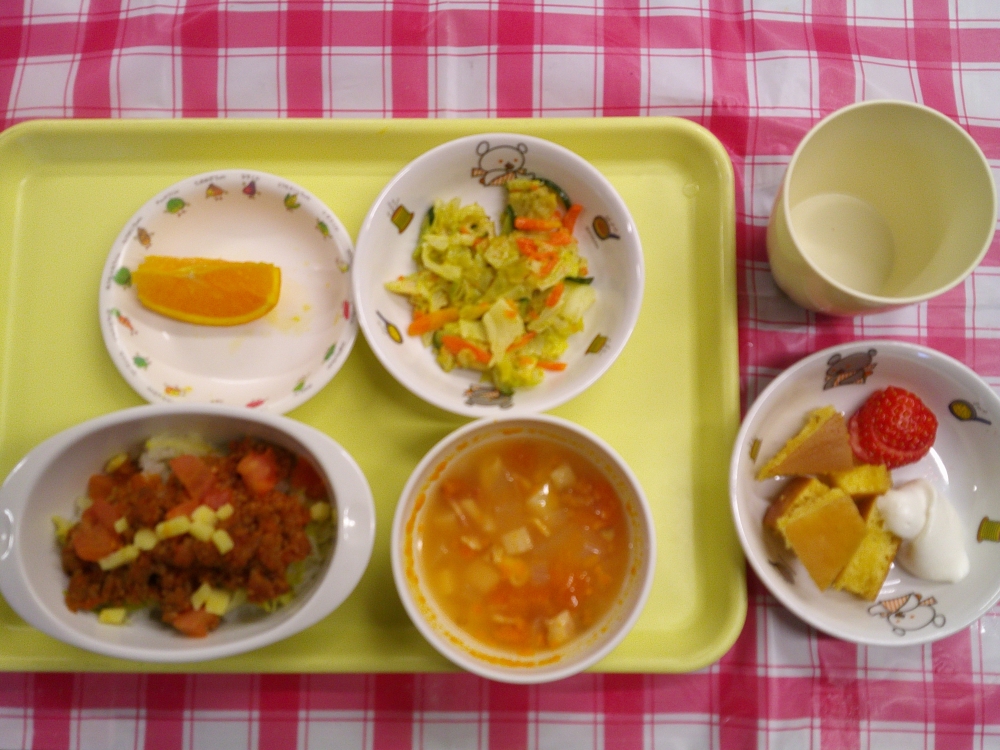 今日の給食はこちらをクリックしてください