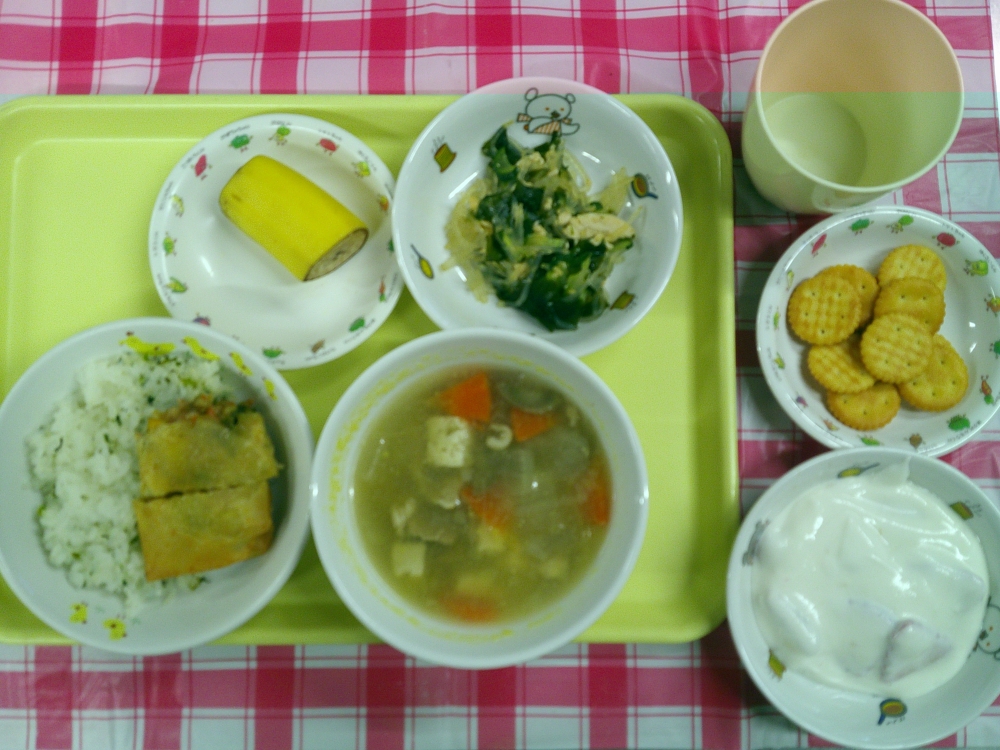 今日の給食はこちらをクリックしてください