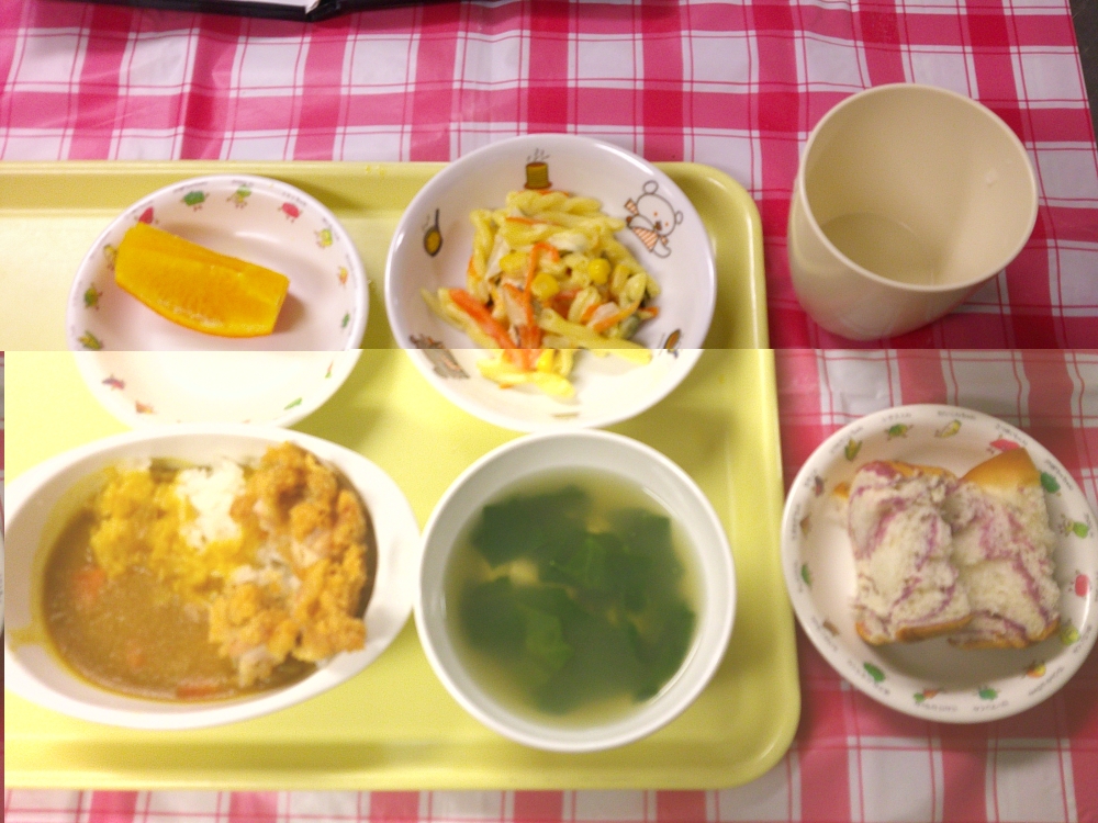 今日の給食はこちらをクリックしてください